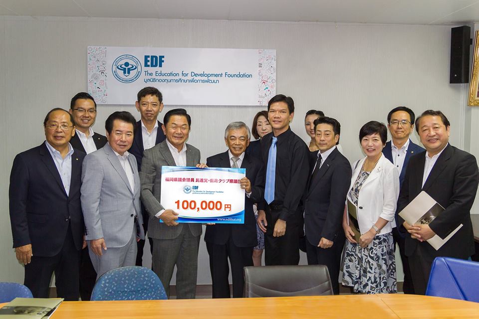 福岡県議会議員がEDFを訪問